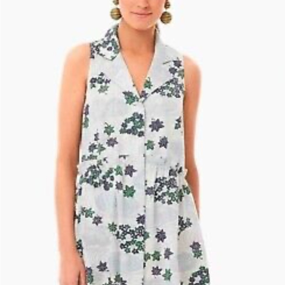 Tuckernuck Royal Shirt Dress in Provence Breeze Floral